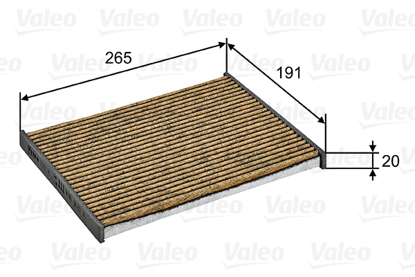 Filter vnútorného priestoru VALEO