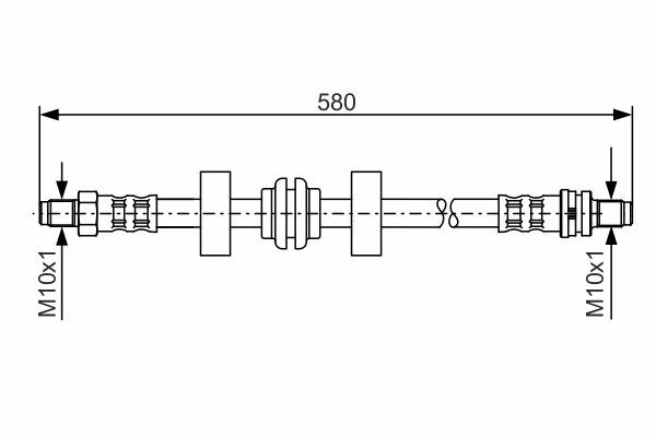 Brzdová hadica BOSCH