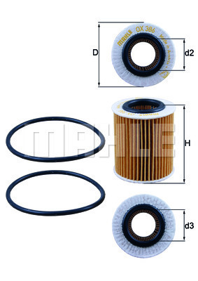 Olejový filter KNECHT