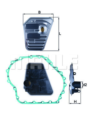 Hydraulický filter automatickej prevodovky KNECHT