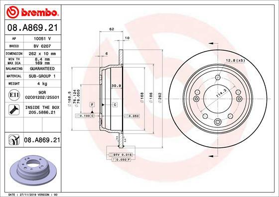 Brzdový kotúč BREMBO