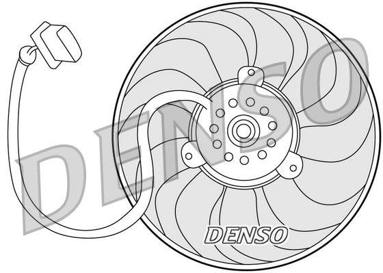 Ventilátor chladenia motora DENSO