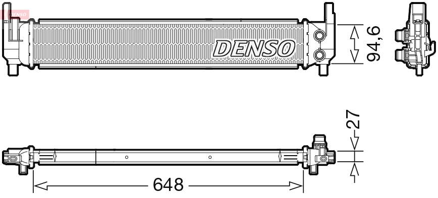 Chladič motora DENSO