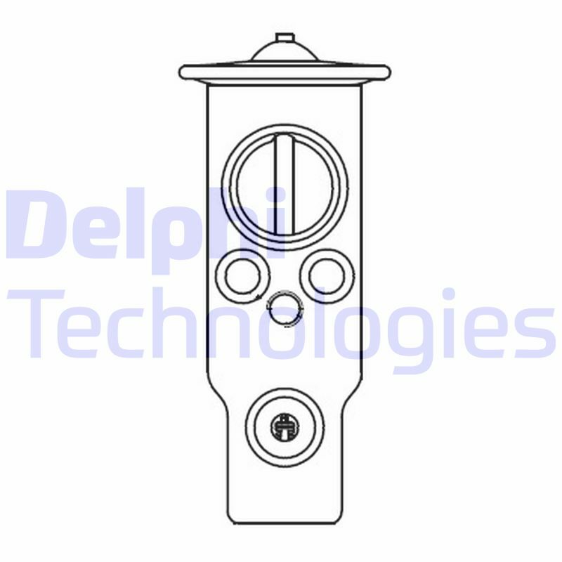 Expanzný ventil klimatizácie DELPHI
