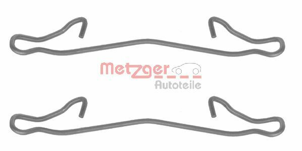Sada príslużenstva oblożenia kotúčovej brzdy METZGER