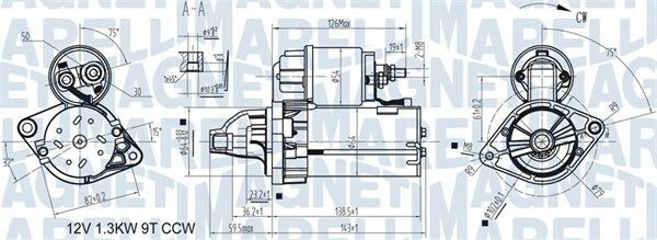 żtartér MAGNETI MARELLI