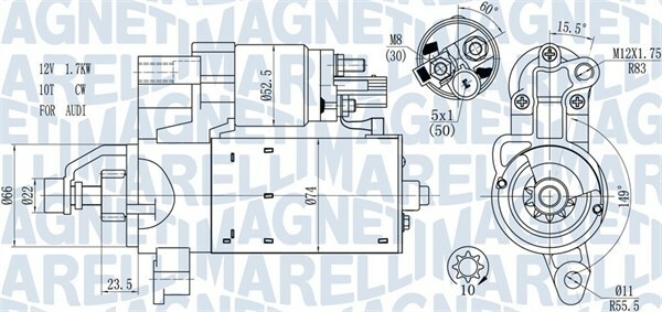 żtartér MAGNETI MARELLI