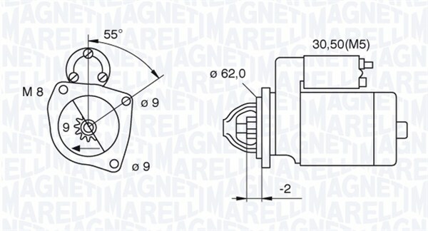 żtartér MAGNETI MARELLI