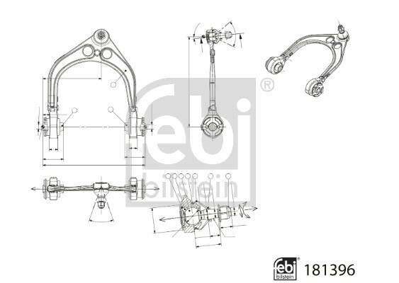 Rameno zavesenia kolies FEBI BILSTEIN