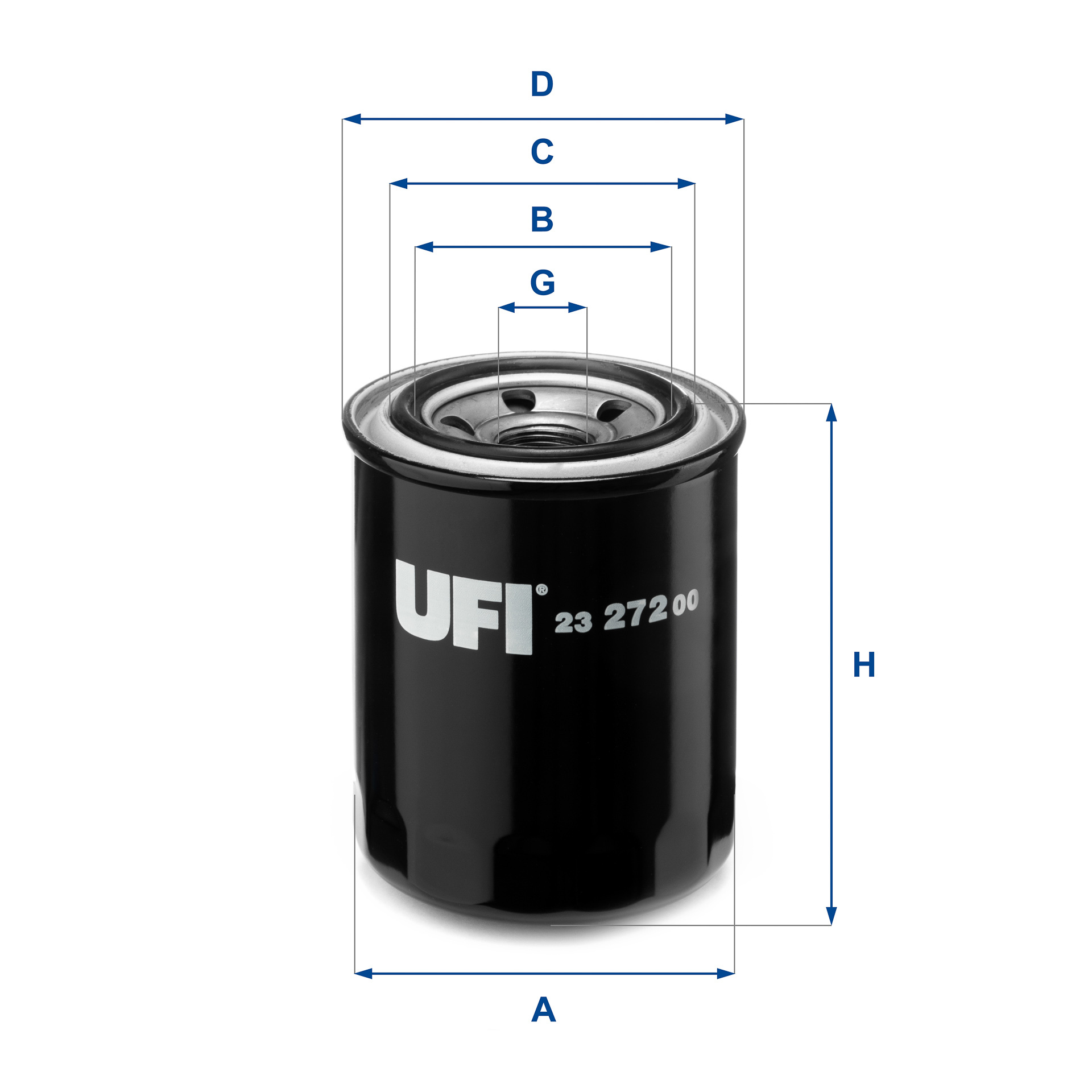 Olejový filter UFI