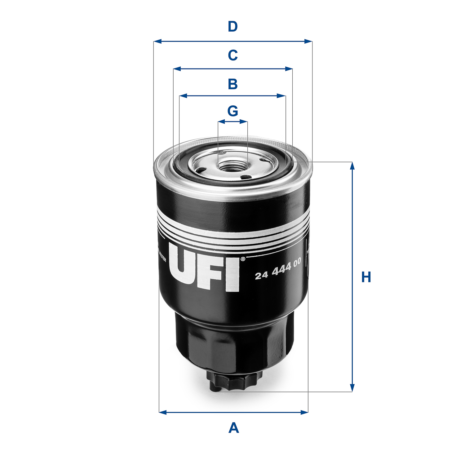 Palivový filter UFI