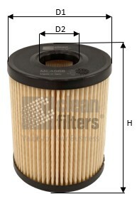 Olejový filter CLEAN FILTERS