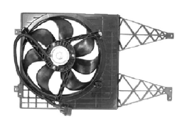 Ventilátor chladenia motora NRF