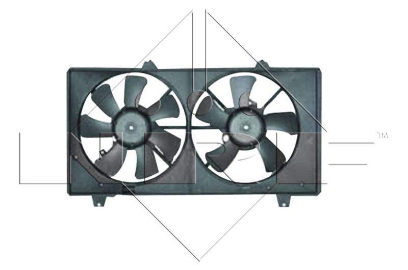 Ventilátor chladenia motora NRF