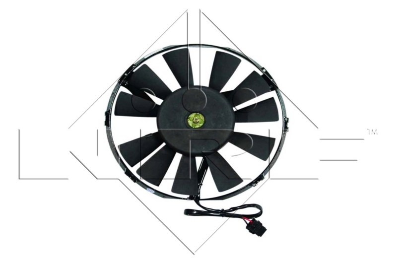 Ventilátor chladenia motora NRF