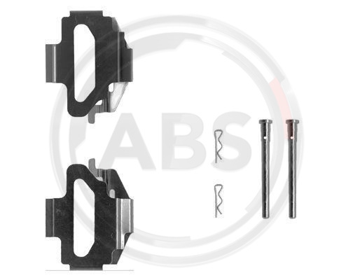 Sada príslużenstva oblożenia kotúčovej brzdy A.B.S.