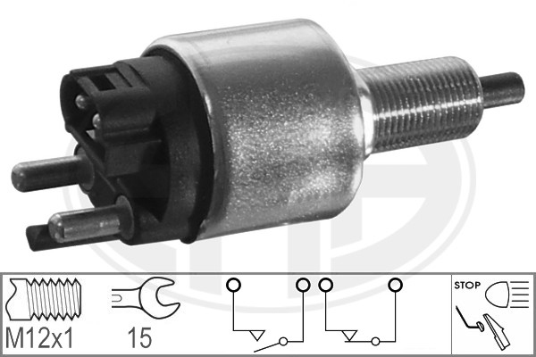 Spínač brzdových svetiel ERA