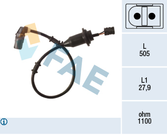 Snímač počtu otáčok kolesa FAE
