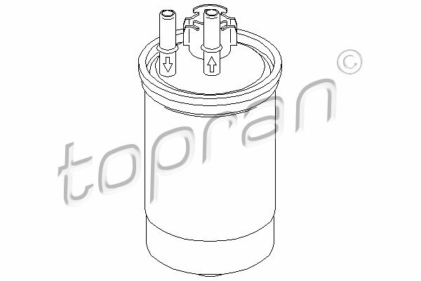 Palivový filter TOPRAN