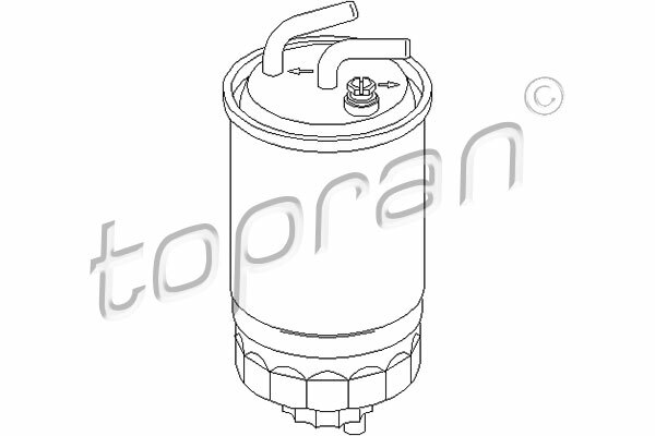 Palivový filter TOPRAN