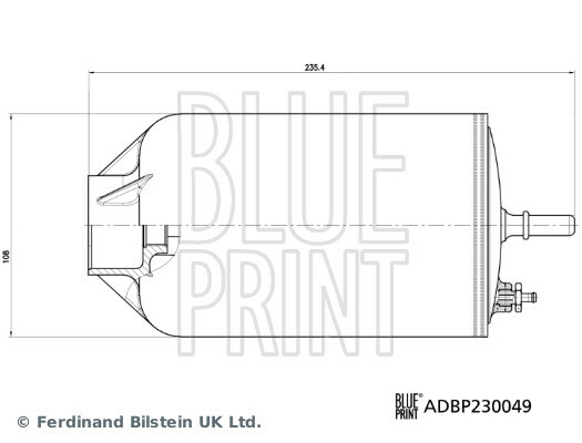 Palivový filter BLUE PRINT