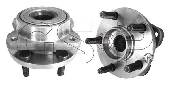 Lożisko kolesa - opravná sada GSP