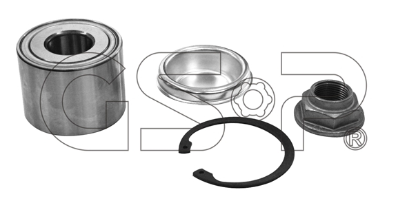 Lożisko kolesa - opravná sada GSP