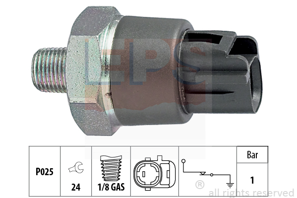 Olejový tlakový spínač EPS