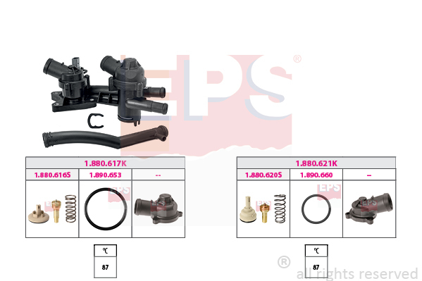 Termostat chladenia EPS