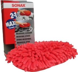 SONAX Mycí houba z mikrovlákna červená 1 ks