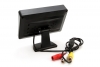 Asistenty parkovania TFT01 4,3” s kamerou CAM-308 LED, 4-senzorové čierne