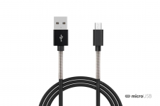 Kábel USB do micro USB AMiO FullLINK 1m 2,4A