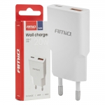 Sieťová nabíjačka 230V 20W GaN USB-C USB-A ...